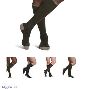 Sigvaris Merino Wool Outdoor Compression Socks Size MS